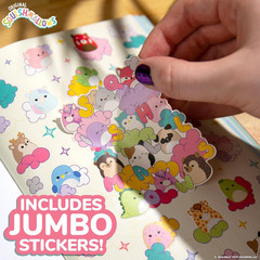 Sticker Book with Large and Small Sizes, Kids Stationary for Water Bottle, Noteb