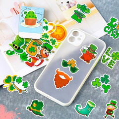 50PCS St. Patrick’S Day Stickers Decorations Waterproof Irish Stickers for Water