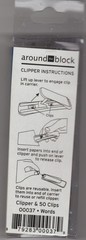 Around The Block WORDS Clipper + 50 Clips Reusable Scrapbooking Crafts