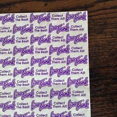 Lisa Frank Frog Complete Sticker Sheet S394 Rare Collectibles