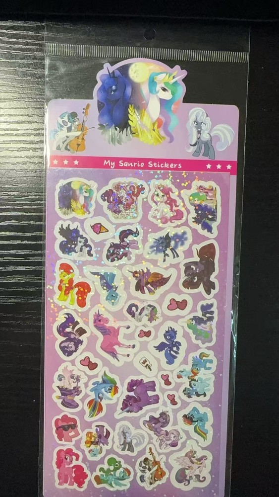 *FREE SHIP* My Little Pony Sticker *Laser Effect*