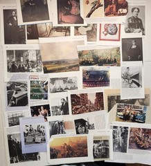 175 Pc 1#+ Vintage Junk Journal Kit Book Pgs, Vtg Photos, Sheet Music, Doillies