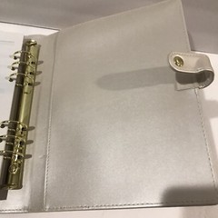 Recollections Light Gold 13 Piece 6 Ring Binder Monthly Planner