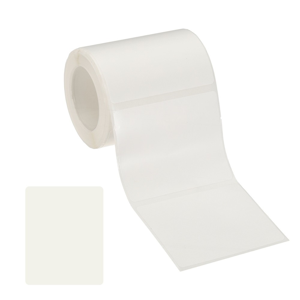 80 pcs thermal adhesive paper, labels 5×8 cm for thermal printer, white