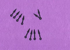 CLOCK HANDS time die cuts scrapbook cards