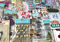 #358 MIXED LOT 50pkgs JOLEE’S – STICKO – K&COMPANY -STUDIO112 3D & FLAT STICKERS