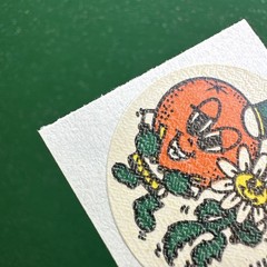 3M Murple Character Single Citrus Orange vintage 80s scratch & sniff sticker