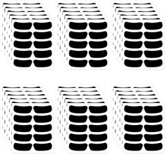 180 Pairs Sports Eye Black Stickers For Kids Eye Football Stickers Self-adhesive