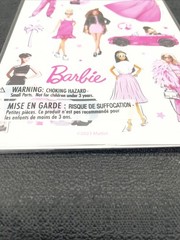 Barbie Dolls Stickers Kids Kid Squad Pink Sticker Girls Car 3 Sheets 42 Stickers