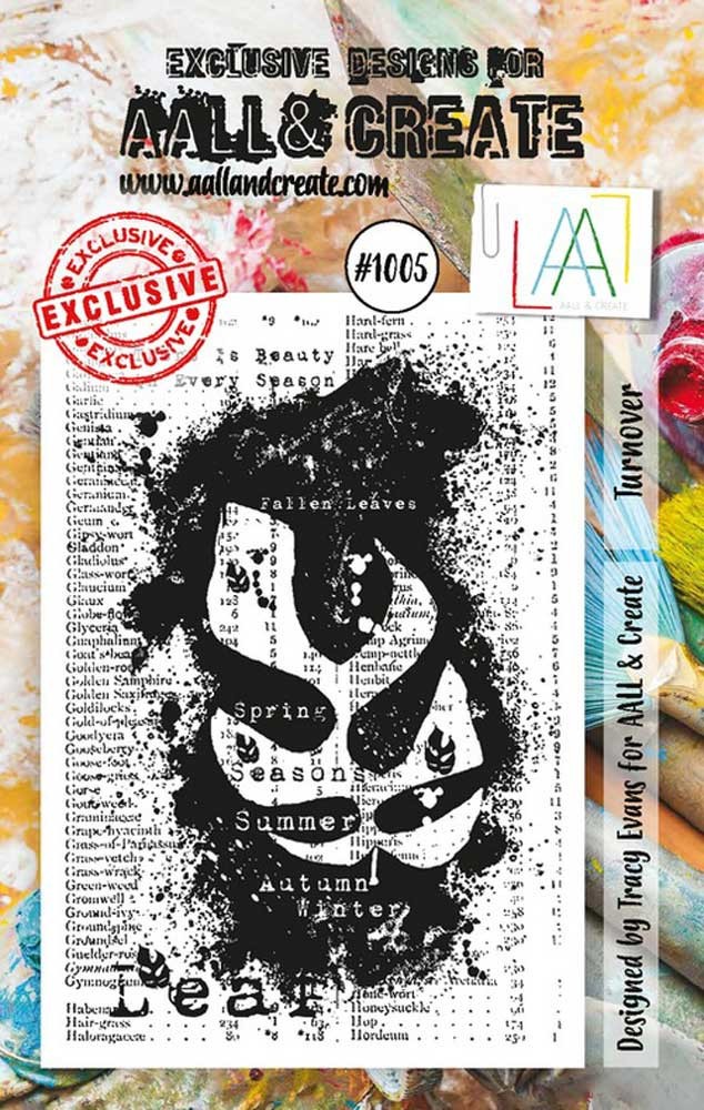 AALL AND CREATE – CLEAR ACRYLIC STAMPS – TURNOVER