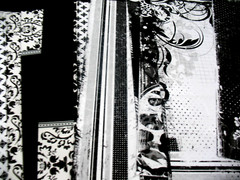 Creative Memories Divine Black/White,Red,Gray, Lot, Unused, Loose, 40 Sheets.