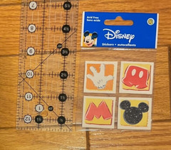 Disney~Sandylion~Mickey Mouse Icons~Scrapbook Dimensional Stickers~New~VTG