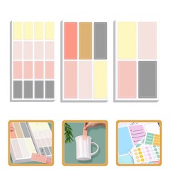 520 Pcs Organization Labels for Storage Decorative Labeling Stickers