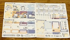 NEW TheCoffeeMonsterzCo “Sunset To Sunset” Stickers Kit TCMC 4 Sticker Sheets