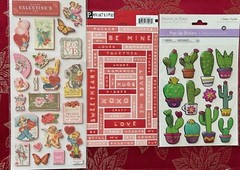 RARE VALENTINE LOVE LOT – JOLEE’S PEBBLES INC STICKO & PAPER STUDIO & MORE