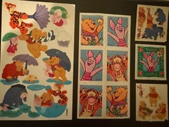Vintage Winnie the Pooh – Sticker Lot