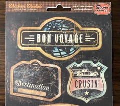 Sticker Studio Destinations Retro Active Stickers – RARE
