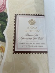 Anna Griffin Beautiful Bouquets & Flower Pot Decoupage Die Cuts Sets 1011pc NEW