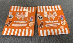 Whataburger Food & Classic Icons Collectible Stickers Two Packs #3 Lot Flair NEW