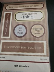 Scrapbook / Stickers-Chatterbox -Love Tiles Pet theme 30 pcs.