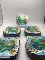 Custom Holographic Vinyl Stickers / Die Cut Stickers / Logo Stickers