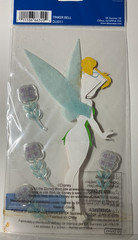 Disney Tinker Bell Glitter Stickers Flowers Jolee’s Boutique EK Success DJJ011