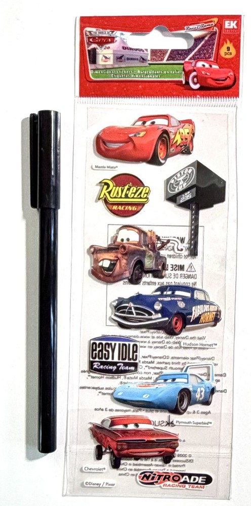 Disney Cars Rusteze Stickers Scrapbooking Card Journal Planner