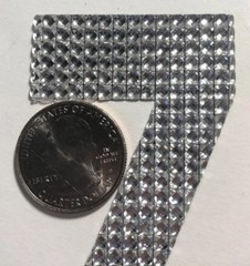 GIANT SILVER RHINESTONE LETTER “Z” Stickers(1pc)JoAnn’s•Name•Initial •Label•Last