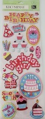 *YOU CHOOSE* Jolee’s/Others HAPPY BIRTHDAY Party Dimensional/Non-Dimen. Stickers