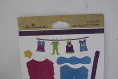 Miss Elizabeth’s 3-D Cardstock Stickers «Little One» Children Items Scrapbooking