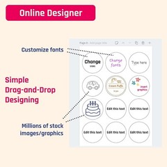 Bulk Pack Kraft Labels Stickers – 3150 Labels – 150 Sheets
