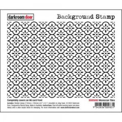 Darkroom Door – Rubber Stamp – MOROCCAN TILES