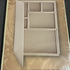 TIM HOLTZ Idea-ology Configurations Chipboard Shadowbox Book 2014 Retired 6″x9″