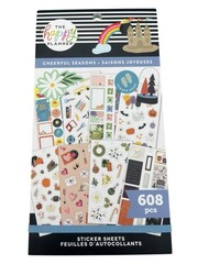 Happy Planner Sticker book-CHEERFUL SEASONS 608 Pcs NEW