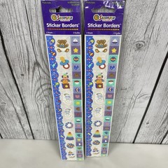 9 pkg Sticker Borders Christmas Winnie The Pooh Halloween Baby School Party