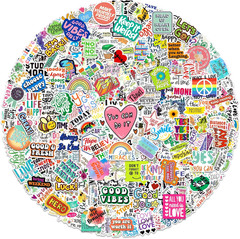 300 PCS Inspirational Stickers for Adults, Motivational Water Bottle