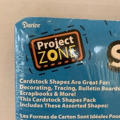 Darice Project Zone Transportation Cardstock Shapes 36ct