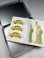 Cavallini & Co. New York City Vintage Sticker Set, Assorted