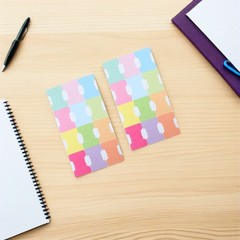 480Pcs Tear Resistant Monthly Tabs Stickers Writable Planner Labels for Office