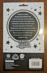 Daniel Tiger’s Neighborhood Sticker Pad Book with 4 sticker sheets NEW