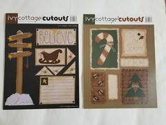 NEW Lot CHRISTMAS Fresh Cuts Ivy Cottage Cutouts Borders Tree Gift