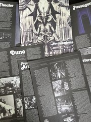 Goth Pastel Baphomet Stationery 200 Sticker Kit Vinyl Scrapbook Huge Lot