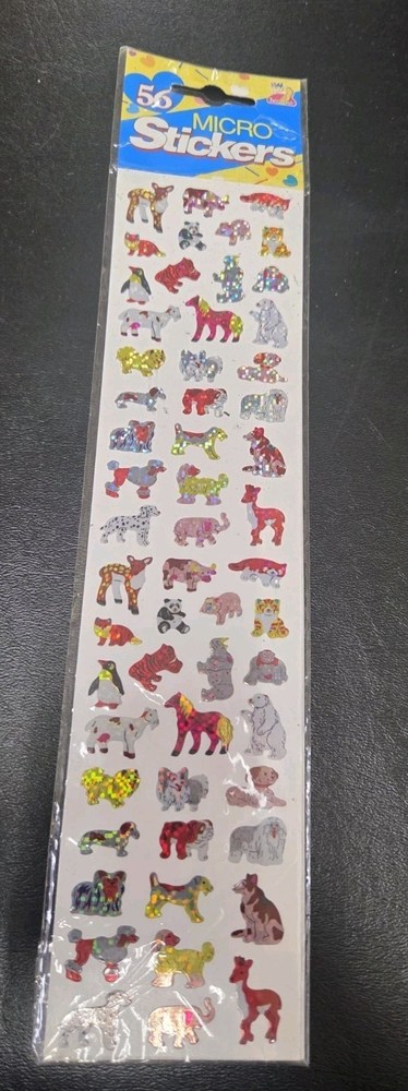 TWIN SEVEN Animal 56 MICRO Stickers Pack Vintage new dogs farm stationary