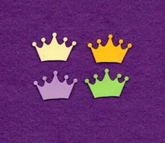 CROWN # 11 die cuts scrapbook cards