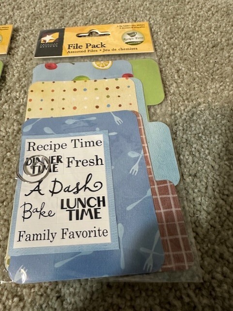 Recipe Time Collection – Assorted File Pack – TX