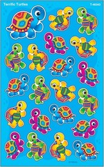 168 Count Large Terrific Turtles Stickers Kids Classroom Rewards Party Favors