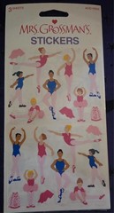 Vintage 2003 Mrs Grossmans Giant Ballet Stickers 3 Sheets Unopened Y2K Dead NOS