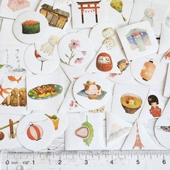 45PCS Cute Japanese Item Kawaii Stationery Scrapbooking Planner Diary Stickers