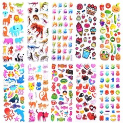 3D Puffy Stickers for Scrapbooking, Gifts 40 Different Sheets Arts & Crafts