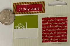 JOLLY & BRIGHT WORD Card Stock Sticker(45pc)Heidi Grace•Christmas •Mistletoe•Joy